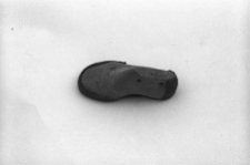 Kopyto szewskie drewniane, z podbiciem, do lewego buta