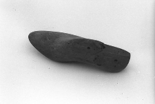 Kopyto szewskie z podbiciem, drewniane, do lewego buta