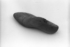 Kopyto szewskie z podbiciem, drewniane, do lewego buta
