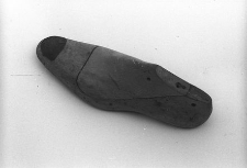 Kopyto szewskie z podbiciem, drewniane, do prawego buta