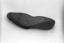 Kopyto szewskie bez podbicia, drewniane, do prawego buta