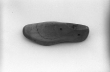 Kopyto szewskie z podbiciem, drewniane, do prawego buta