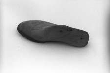 Kopyto szewskie z podbiciem, drewniane, do lewego buta