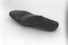 Kopyto szewskie z podbiciem, drewniane, do lewego buta