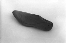 Kopyto szewskie z podbiciem, drewniane, do prawego buta