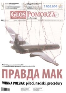 Głos Pomorza, 2011, styczeń, nr 9