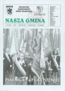 Nasza Gmina. Miesięcznik Samorządowy Gminy Wejherowo, 2006, październik, Nr 10 (125)