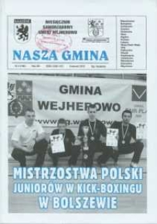 Nasza Gmina. Miesięcznik Samorządowy Gminy Wejherowo, 2010, kwiecień, Nr 4 (166)