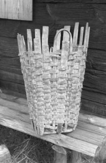 Kosz z łubu domokrążcy - Gowidlino