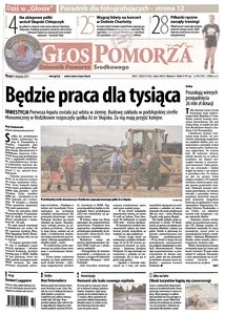Głos Pomorza, 2011, sierpień, nr 184