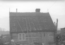 Chałupa robotnicza konstrukcji zrębowej - Łążek