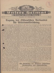 Unsere Heimat. Beilage zur Kösliner Zeitung Nr. 16/1930