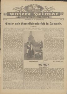 Unsere Heimat. Beilage zur K&ouml;sliner Zeitung Nr. 25/1931