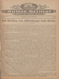 Unsere Heimat. Beilage zur K&ouml;sliner Zeitung Nr. 10/1926