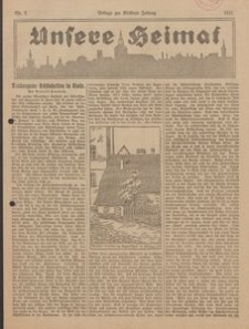 Unsere Heimat. Beilage zur Kösliner Zeitung Nr. 5/1924