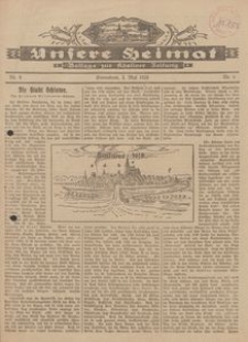 Unsere Heimat. Beilage zur K&ouml;sliner Zeitung Nr. 6/1924
