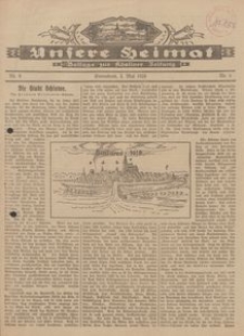 Unsere Heimat. Beilage zur Kösliner Zeitung Nr. 6/1924