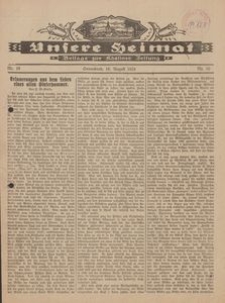 Unsere Heimat. Beilage zur Kösliner Zeitung Nr. 10/1924