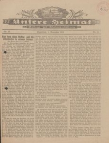 Unsere Heimat. Beilage zur Kösliner Zeitung Nr. 13/1924