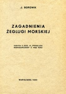 Zagadnienia żeglugi morskiej