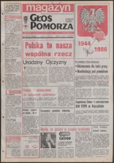 Głos Pomorza, 1986, lipiec, nr 168