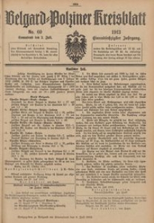 Belgard-Polziner Kreisblatt, 1913, Nr 60