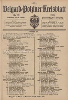 Belgard-Polziner Kreisblatt, 1913, Nr 82