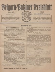 Belgard-Polziner Kreisblatt, 1927, Nr 37