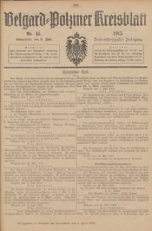 Belgard-Polziner Kreisblatt, 1915, Nr 45