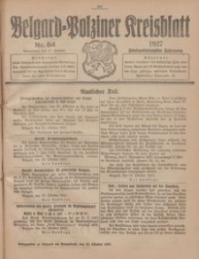 Belgard-Polziner Kreisblatt, 1927, Nr 84