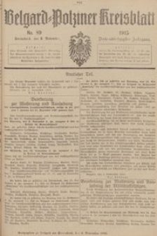Belgard-Polziner Kreisblatt, 1915, Nr 89