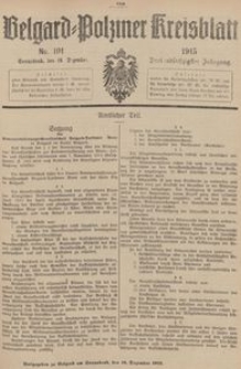Belgard-Polziner Kreisblatt, 1915, Nr 101