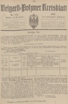 Belgard-Polziner Kreisblatt, 1915, Nr 104