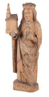 Sculpture Św. (Jadwiga?)