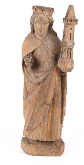 Rzeźba św. Barbara