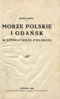 Morze polskie i Gdańsk w literaturze polskiej