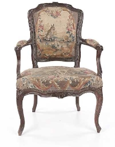 Krzesło z poręczami