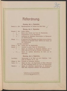 Festordnung