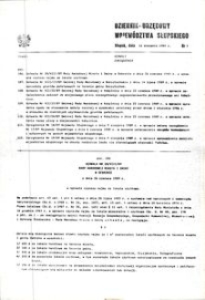 Dziennik Urzędowy Województwa Słupskiego. Nr 7/1989