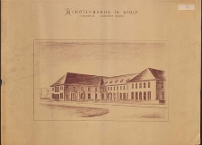 Sch&uuml;tzenhaus in Stolp : Schaubild Geplante Strasse