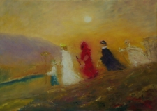 Pielgrzymka wyruszyła o świcie na Kalwarię Wejherowską