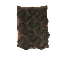 Klocek do drukowania tkanin