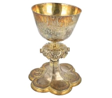 The chalice to the Holy Mass