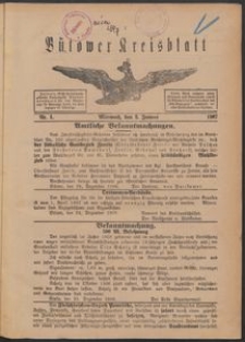Bütower Kreisblatt 1907