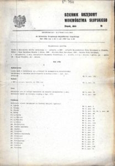 Dziennik Urzędowy Województwa Słupskiego. Nr 1-8/1986 ; 1-8/1987