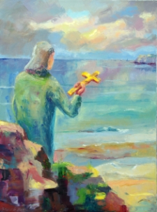 O bursztynowym krzyżu pani Dirsli