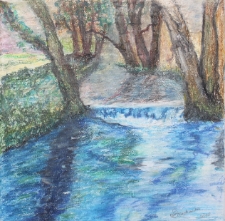 Mały wodospad na Bolszewce