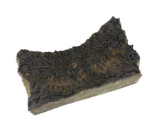 Klocek do drukowania tkanin