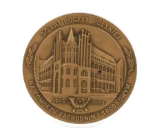 Medal - 50 lat Poczty Polskiej na Pomorzu Zachodnim i Środkowym
