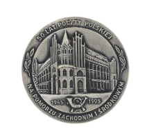 Medal - 50 lat Poczty Polskiej na Pomorzu Zachodnim i Środkowym
